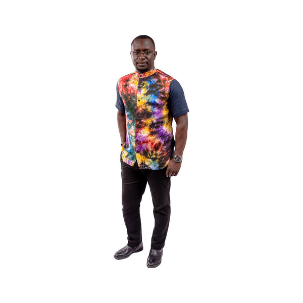 Chemise casual 2 tons