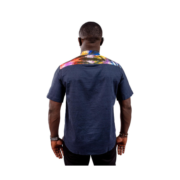 Chemise casual 2 tons