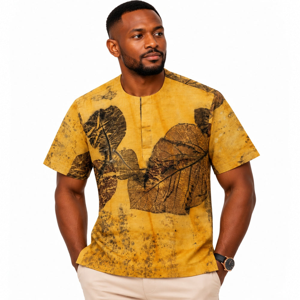 Chemise polo en lin